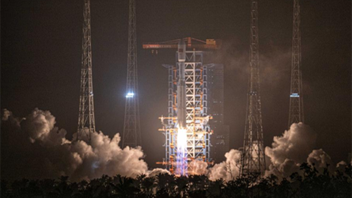China launches 18 satellites from Hainan commercial spacecraft launch site