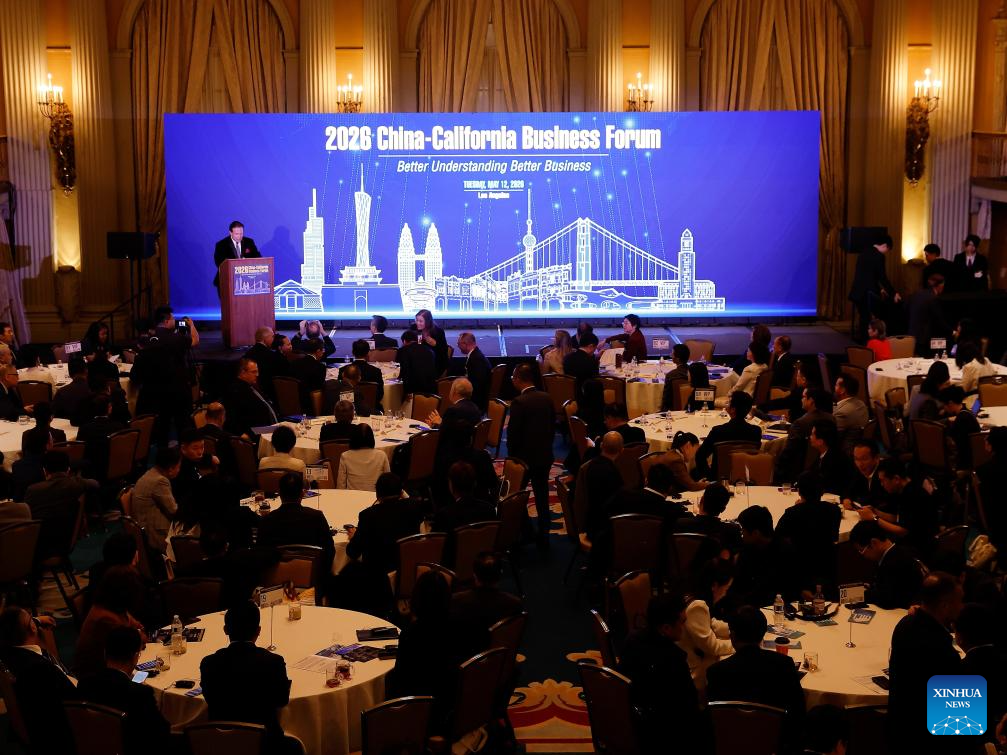 China-California Business Forum focuses on deepening win-win cooperation