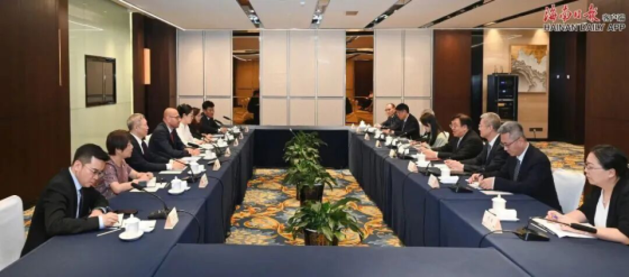 Feng Fei Meets Siemens Energy President and CEO Christian Bruch